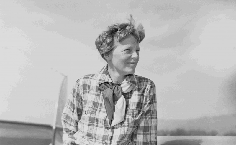 Portret Amelii Earhart