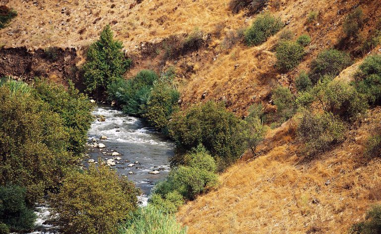 Rzeka Jordan w Izraelu jest możliwym pochodzeniem nazwiska Jordan