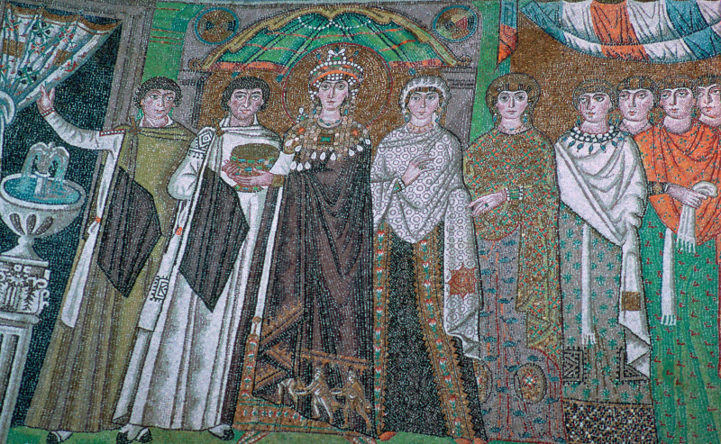 Theodora og hennes domstol