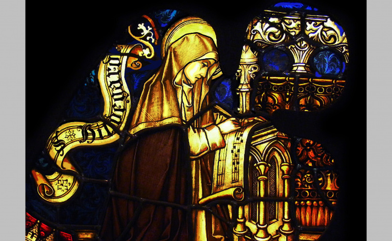 Hildegard av Bingen, fra Eibingen Abbey