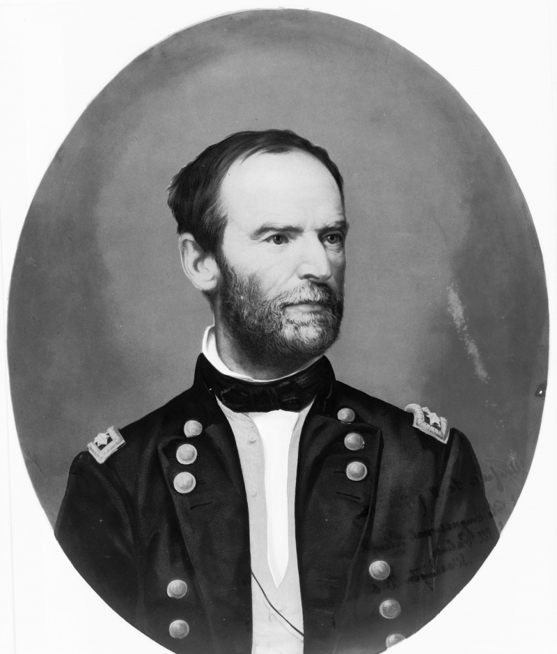 Portret Williama Tecumseha Shermana