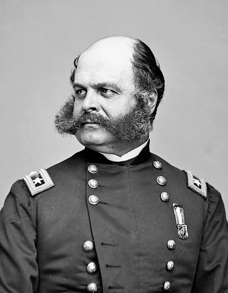 Portret Ambrose Burnside