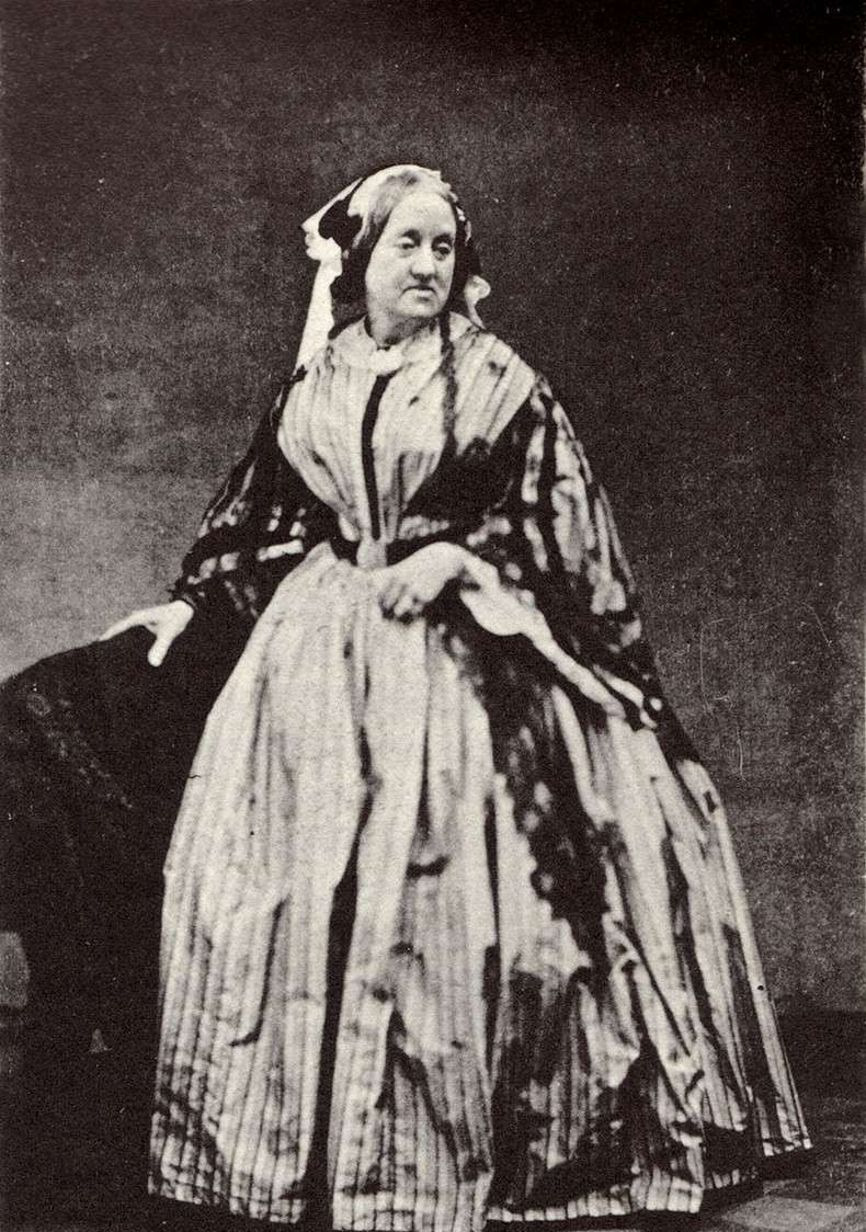 Portret Anny Atkins, odbitka albuminowa, 1861