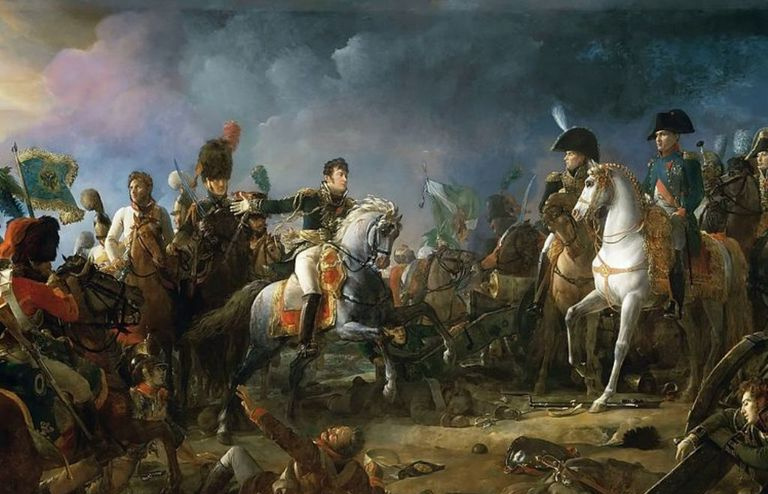 Franzosen in der Schlacht bei Austerlitz