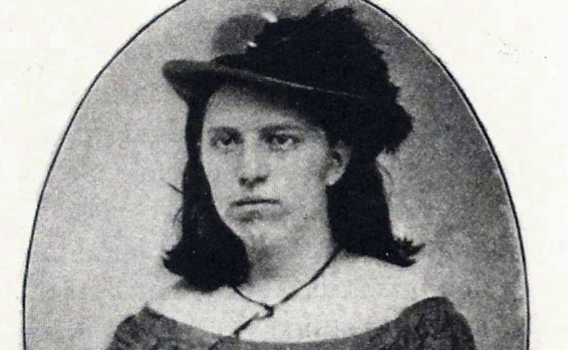 Nancy Hart dopo la sua cattura nel 1862