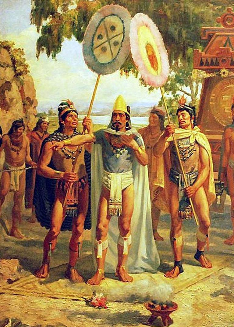 Kunstnerisk gjengivelse av Montezuma