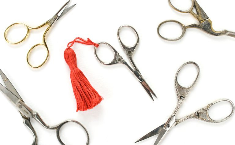 DIY Tassel Scissor Charm
