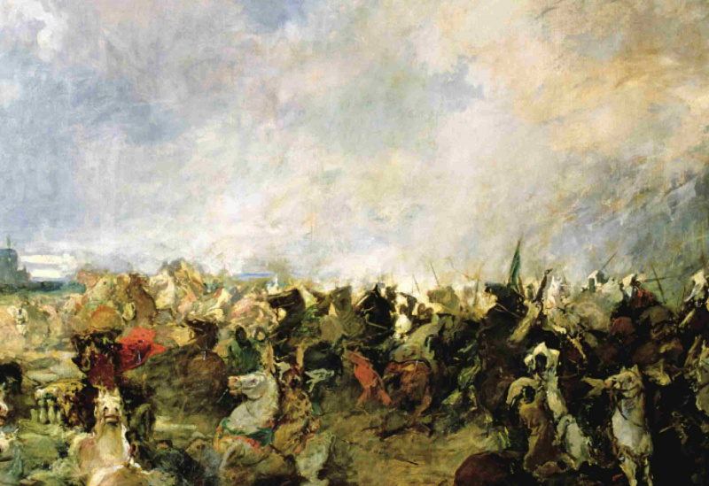 Die Schlacht von Guadalete