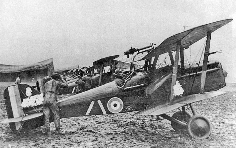 Chasseurs SE5a de la RAF