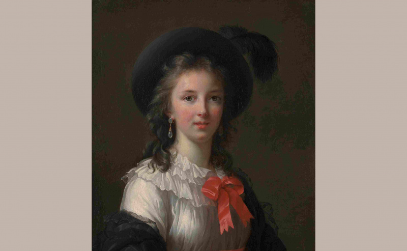 Auto-retrato, Elizabeth Vigee-Lebrun, Kimball Art Museum