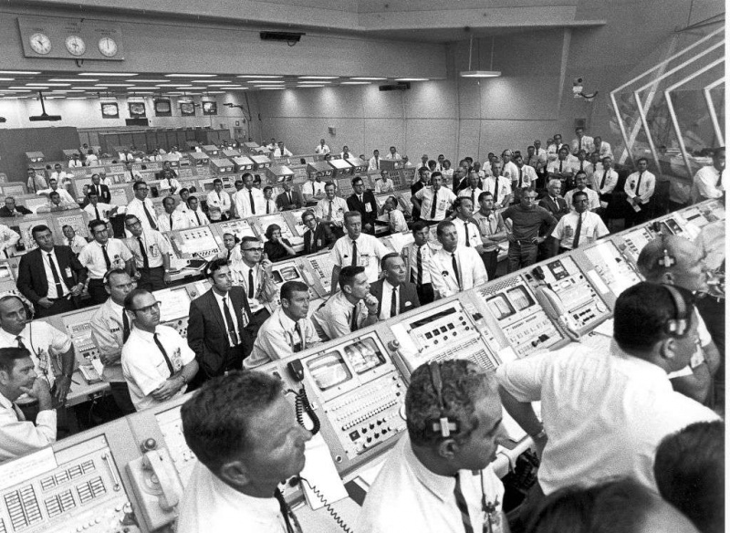 US-APOLLO 11-SALLE DE CONTRÔLE