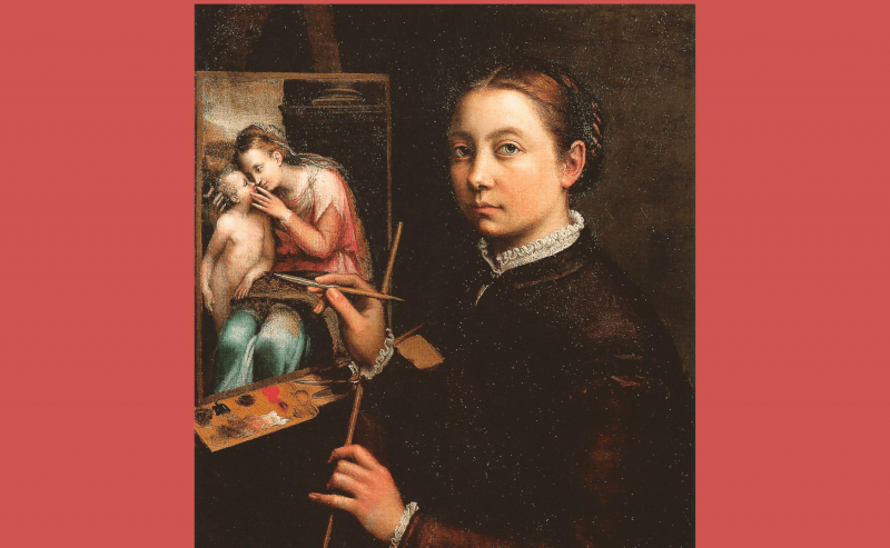 Autorretrato de una mujer pintora