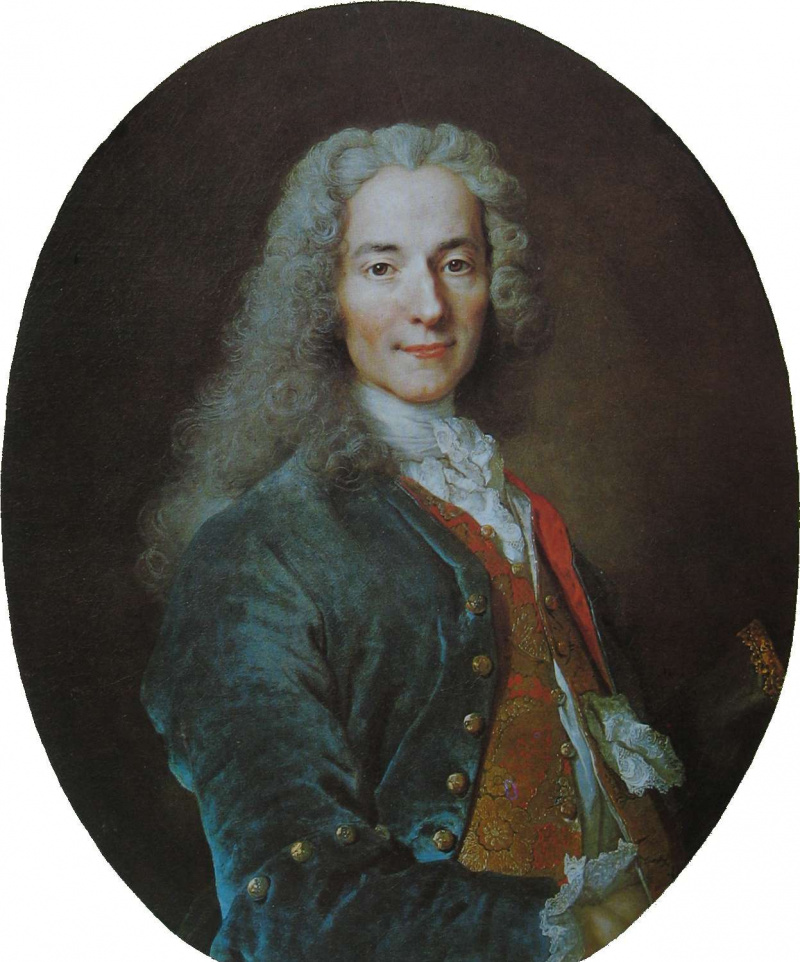 Voltaire, retrato