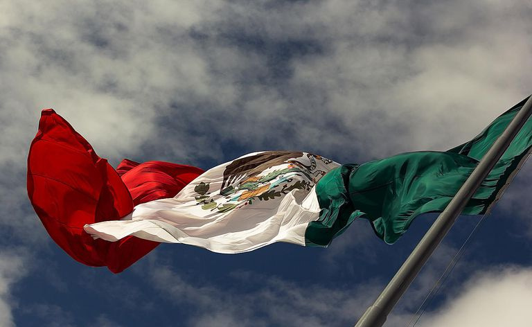 Die mexikanische Flagge