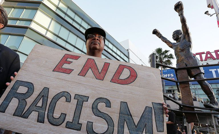 Protesto contra o racismo