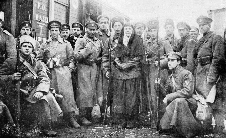 Volontaires anti-bolcheviques en 1918