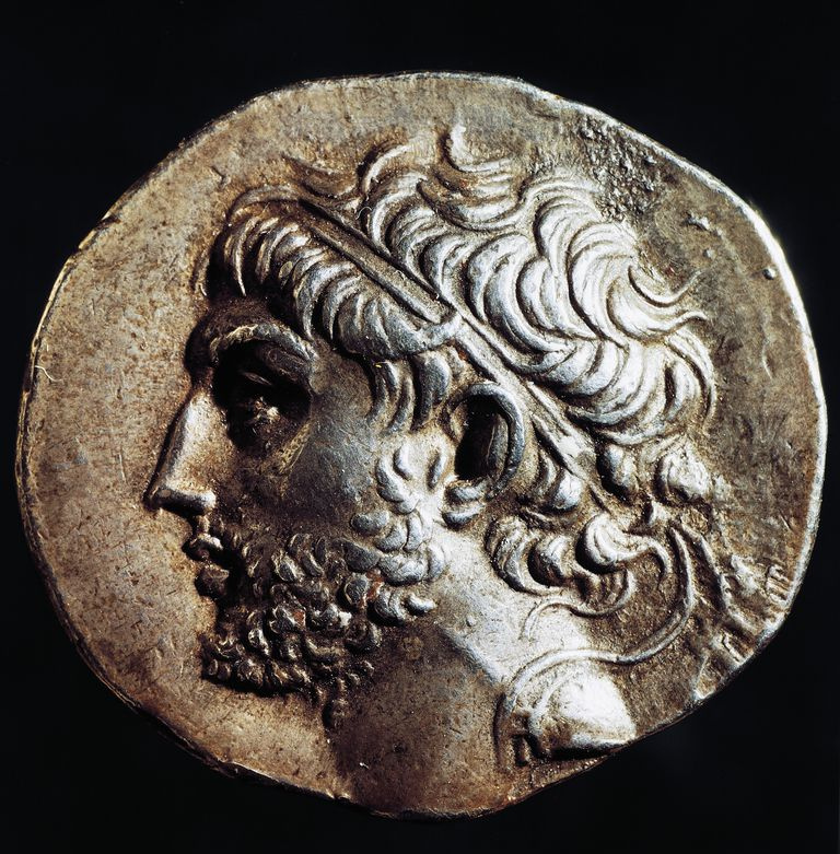 Tetradracma de plata de Filipo V de Macedonia.