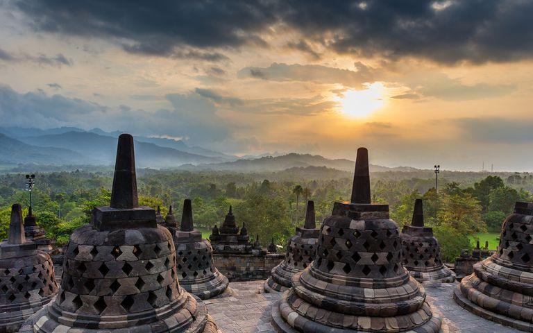 Templo de Borobudur, Java