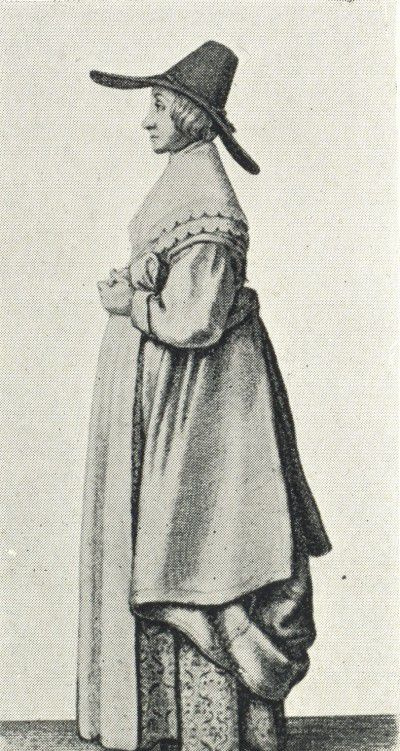Rysunek Wenceslaus Hollar, kobiety