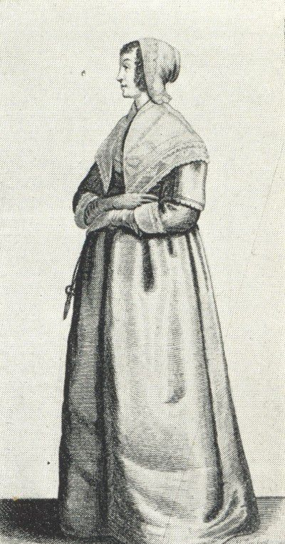 Rysunek Wenceslaus Hollar, kobiety