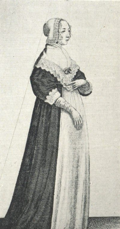 Rysunek Wenceslaus Hollar, kobiety