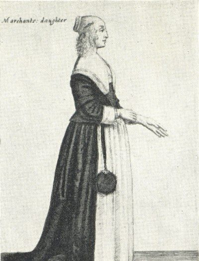 Rysunek Wenceslaus Hollar, kobiety