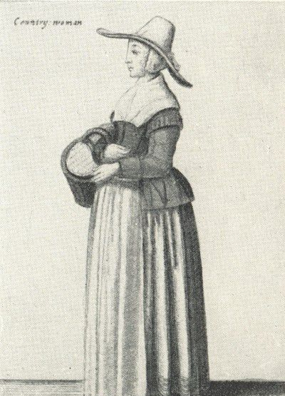 Rysunek Wenceslaus Hollar, kobiety