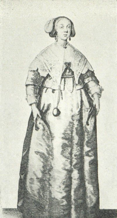 Rysunek Wenceslaus Hollar, kobiety