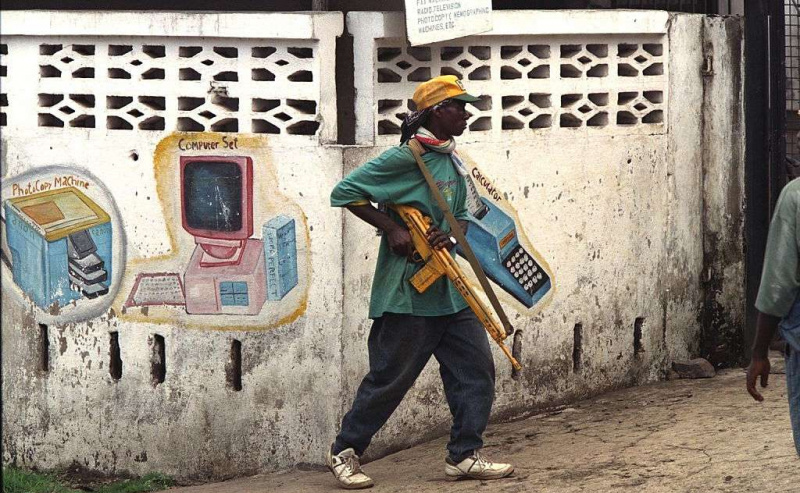guerra civil en liberia