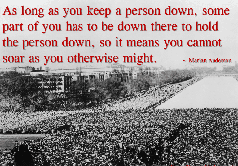 Citation de Marian Anderson