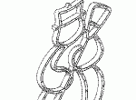 Snømann ornament