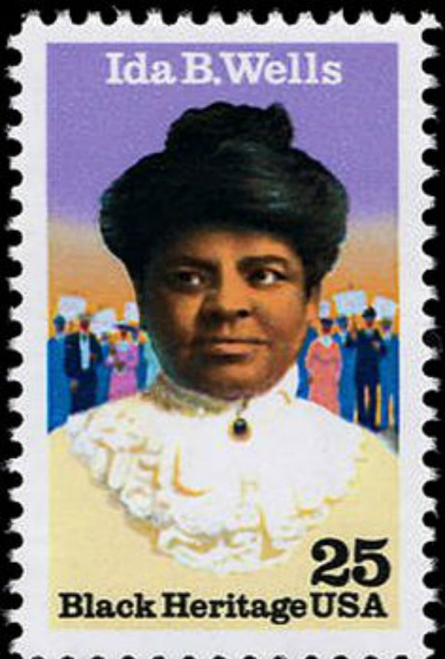 Ida B. Velsa zīmogs