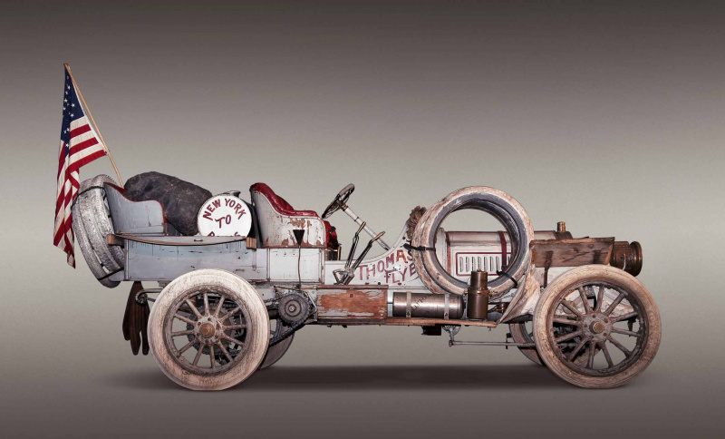 1907 Thomas Flyer no Ņujorkas uz Parīzi