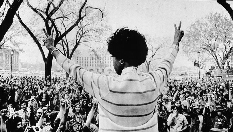 Shirley Chisolm lors d