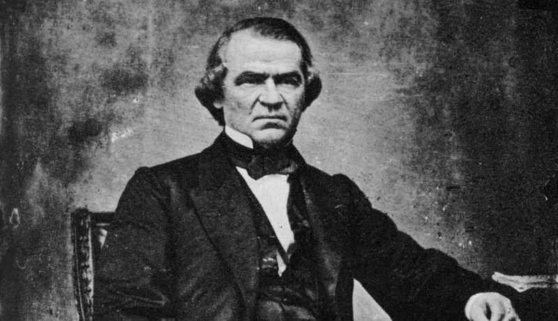 Präsident Andrew Johnson