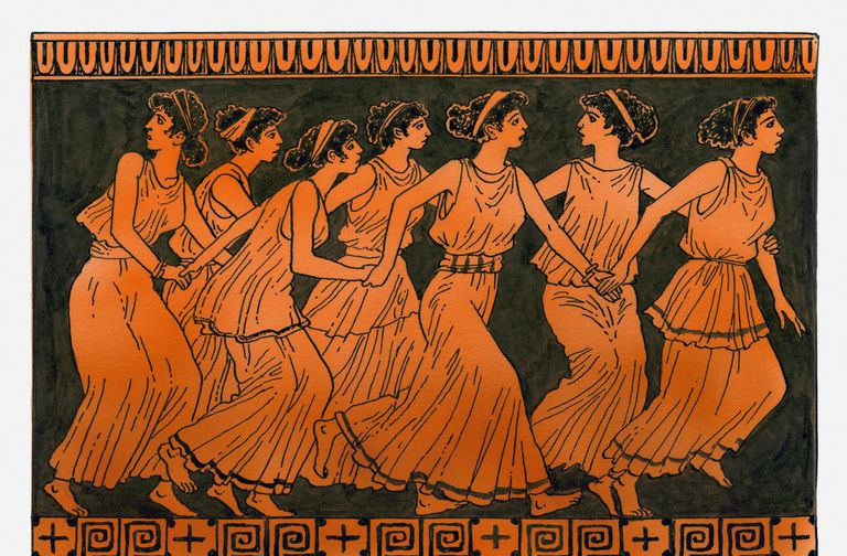 Une illustration des Pléiades de la mythologie grecque