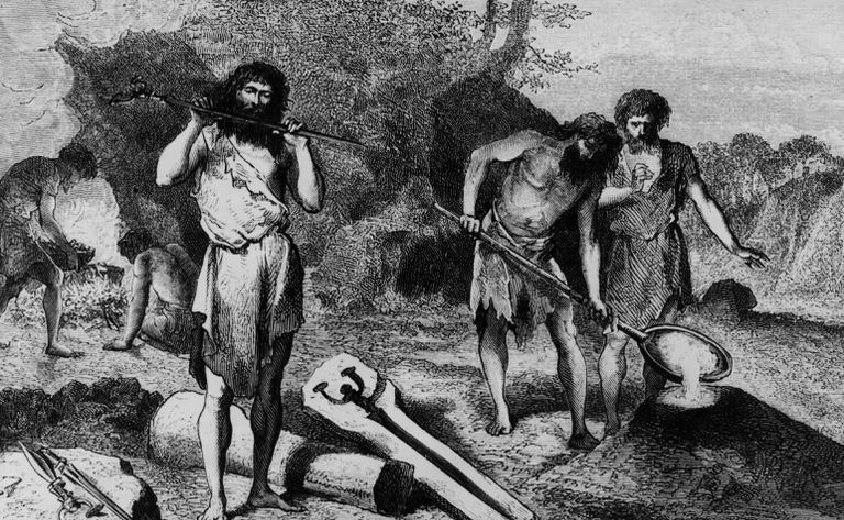 Illustration des travailleurs de la fonderie de l