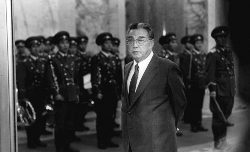 Nord-Koreas leder Kim Il Sung