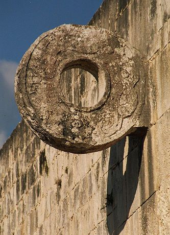 Ballkorb in Chichen Itza