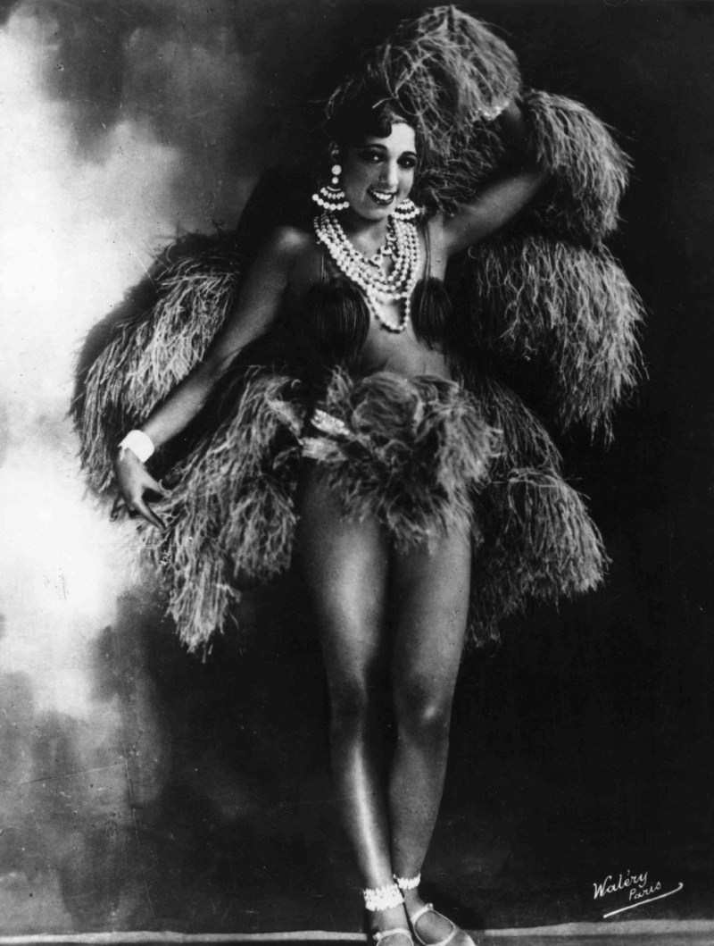 Cantora americana e dançarina exótica Josephine Baker