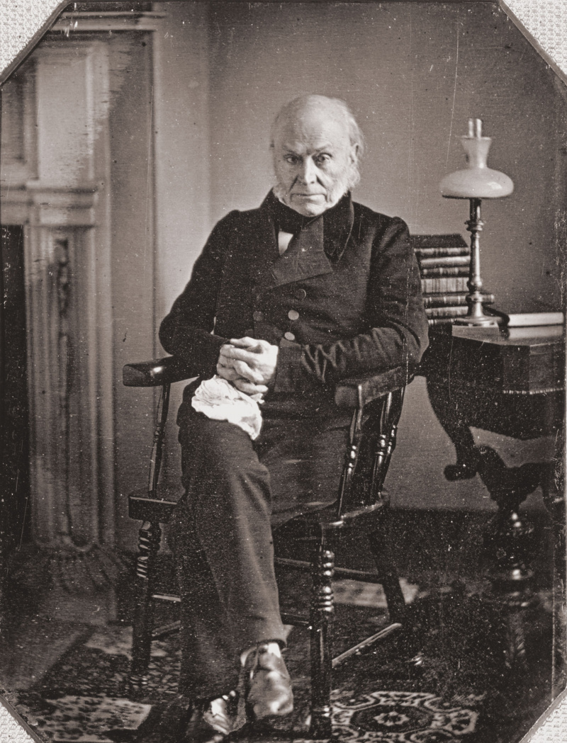 Porträt von John Quincy Adams