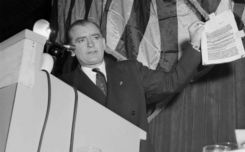 photographie du sénateur Joseph McCarthy