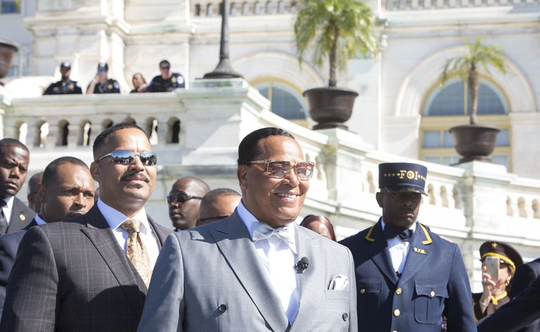 Líder de la Nación del Islam Louis Farrakhan