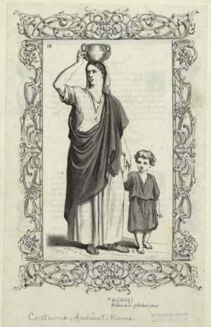 plébéienne romaine. (1859-1860).