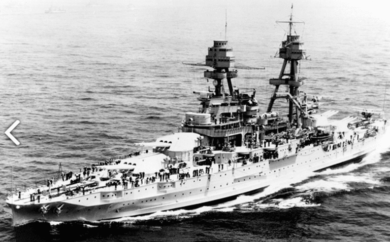 USS ペンシルバニア (BB-38)、1934 年