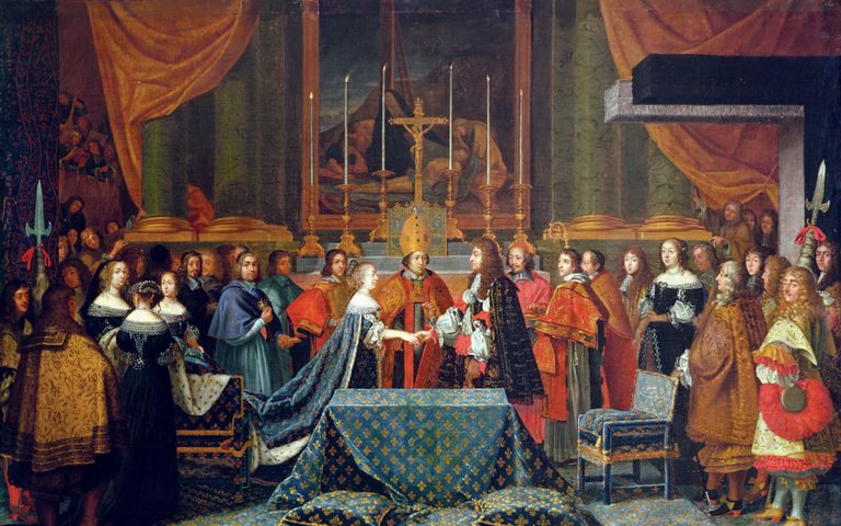 Ślub Ludwika XIV