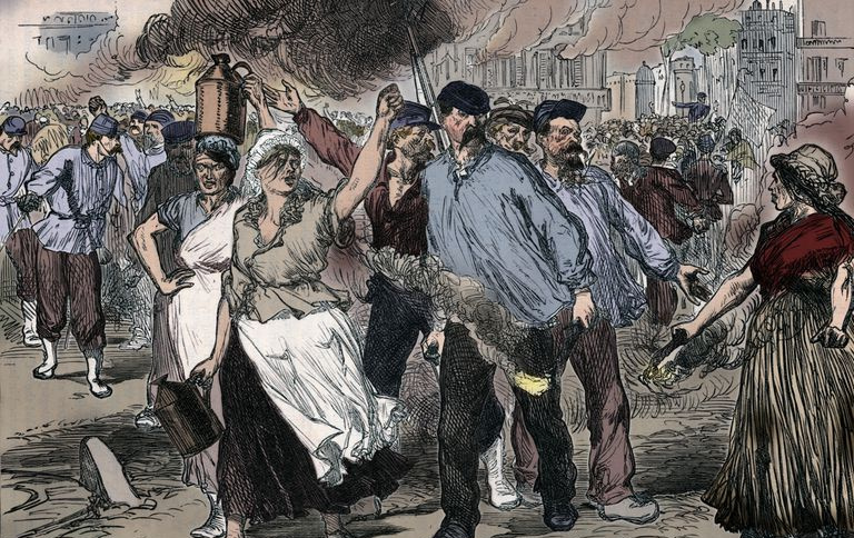 La Comuna de París fue un levantamiento revolucionario de trabajadores que gobernó París democráticamente durante dos meses en 1871