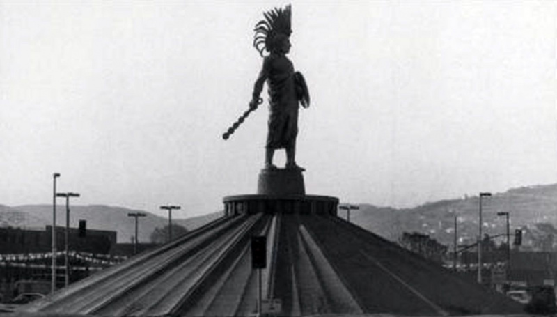 Statue von Cuauhtemoc
