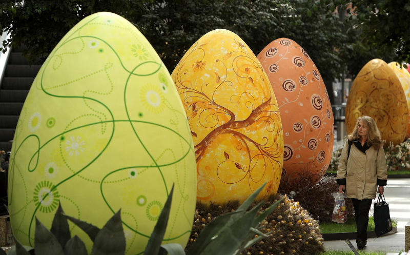 Uova di Pasqua tedesche giganti