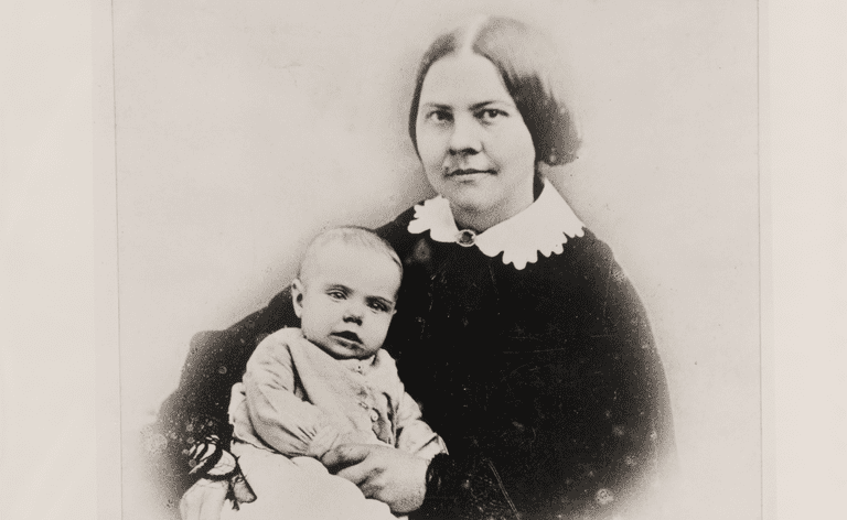 Lucy Stone com a filha Alice Stone Blackwell